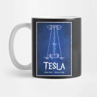 Tesla Coil by Nikola Tesla Mug